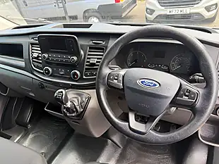 Used 2023 Ford Transit Leader Double Cab Tipper White - Interior and Exterior details 16
