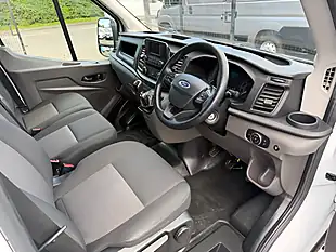 Used 2023 Ford Transit Leader Double Cab Tipper White - Interior and Exterior details 3