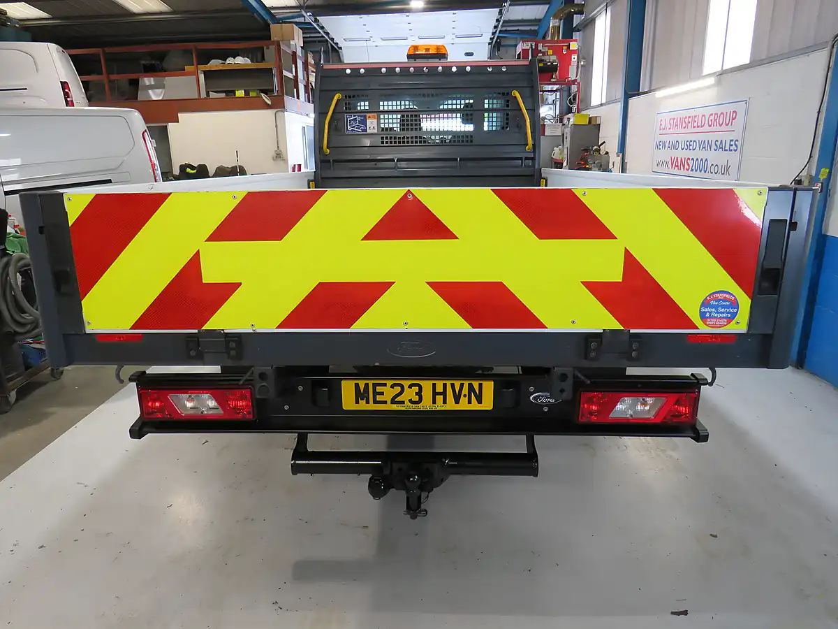 Used 2023 Ford Transit Leader Dropside White - Interior and Exterior details 4