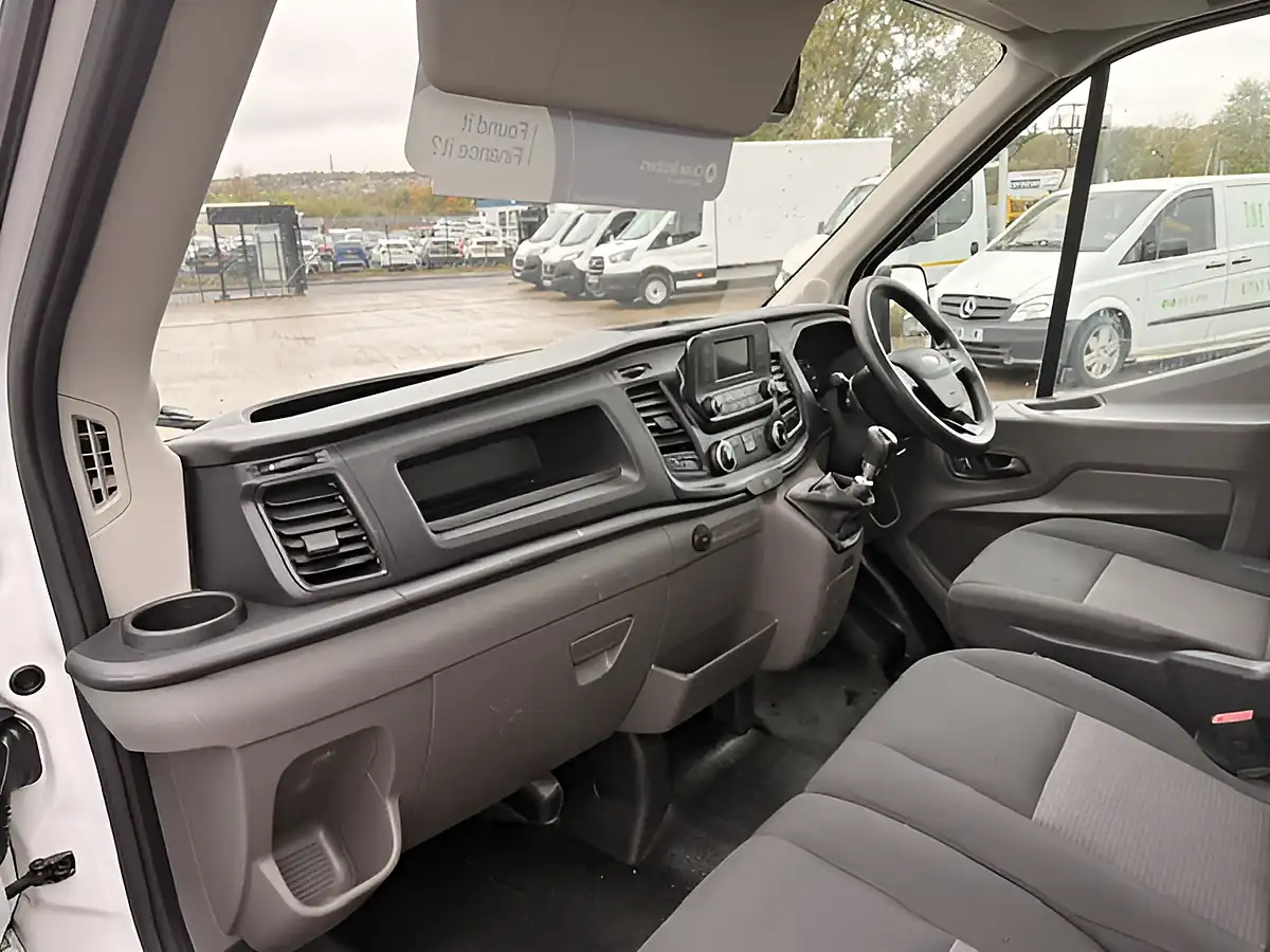 Used 2023 Ford Transit Leader Dropside White - Interior and Exterior details 11