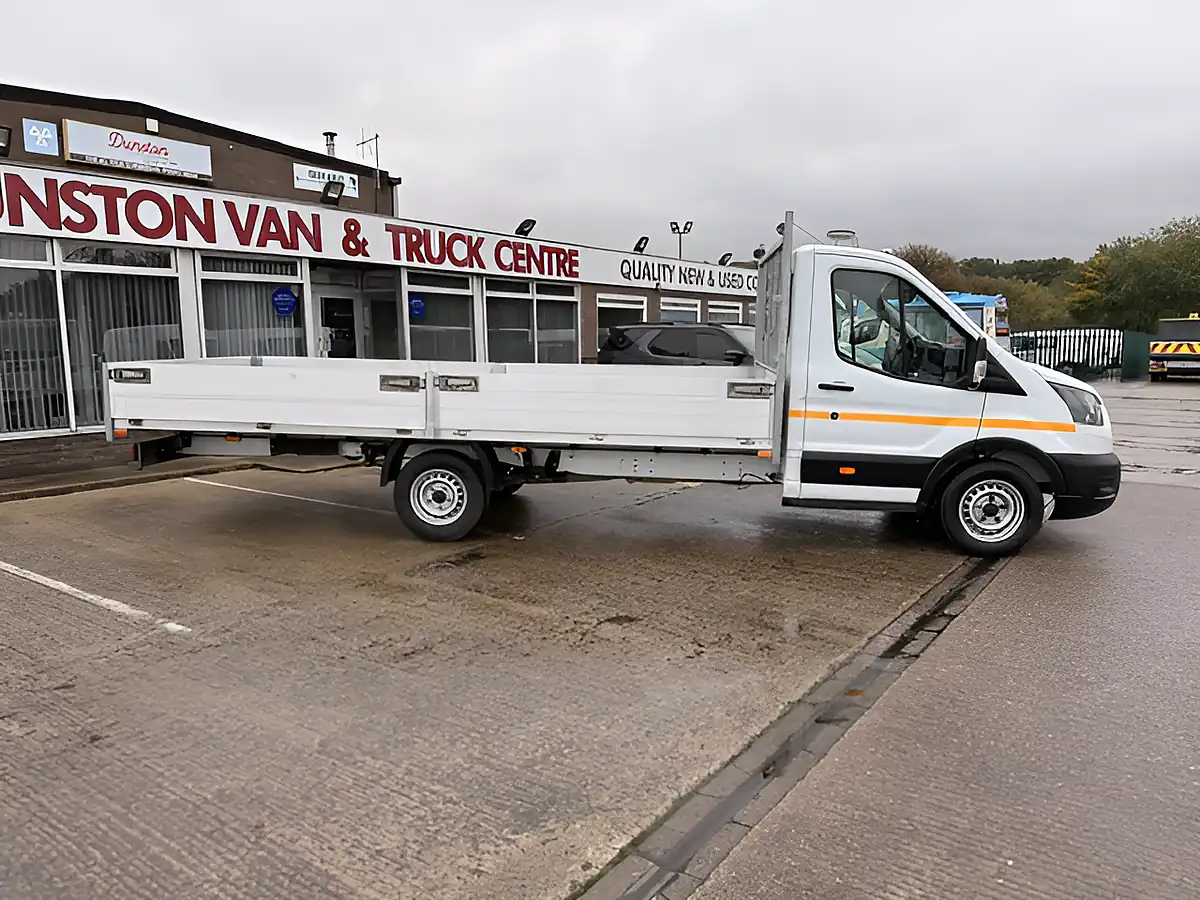 Used 2023 Ford Transit Leader Dropside White - Interior and Exterior details 2
