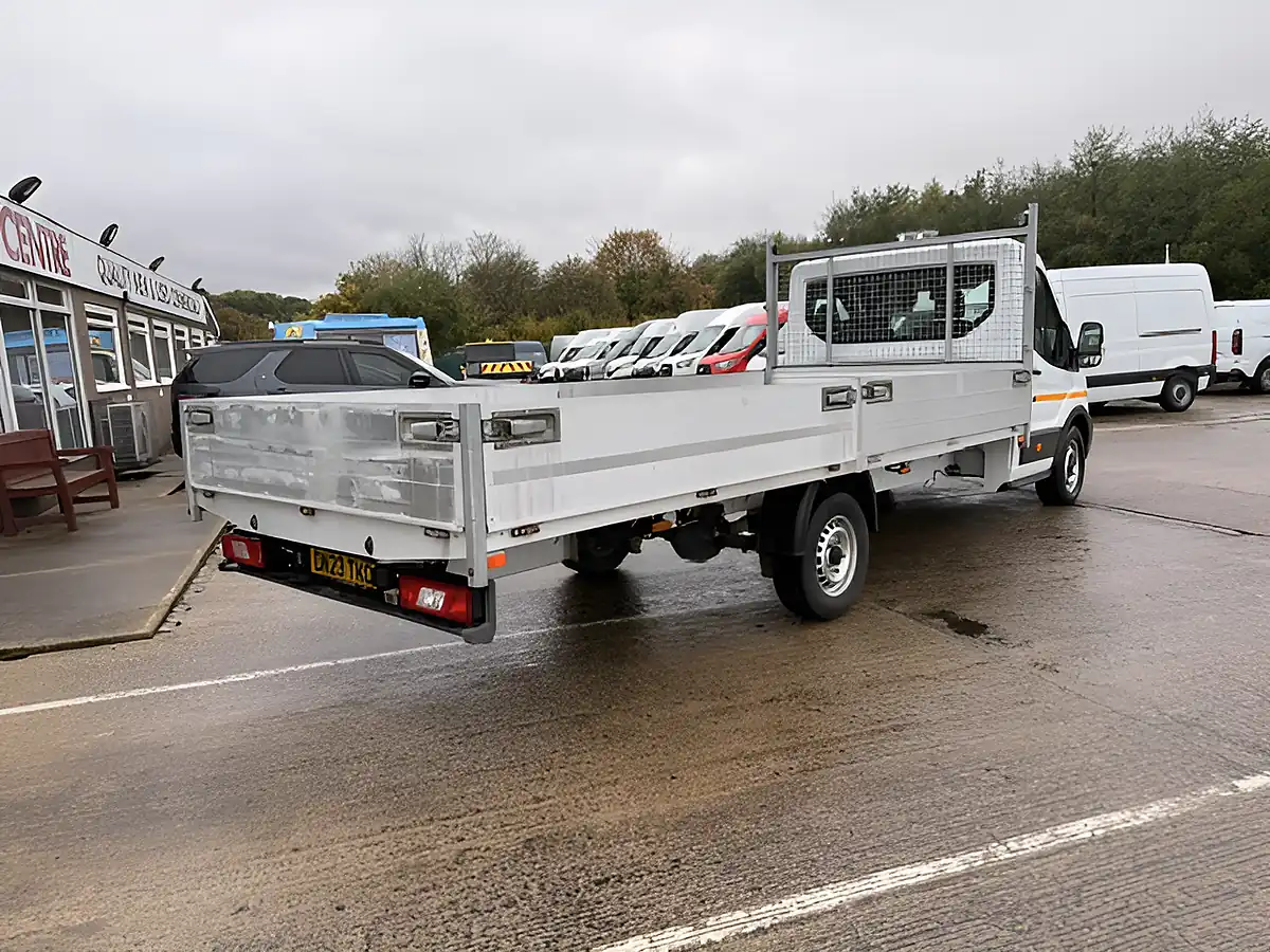 Used 2023 Ford Transit Leader Dropside White - Interior and Exterior details 3