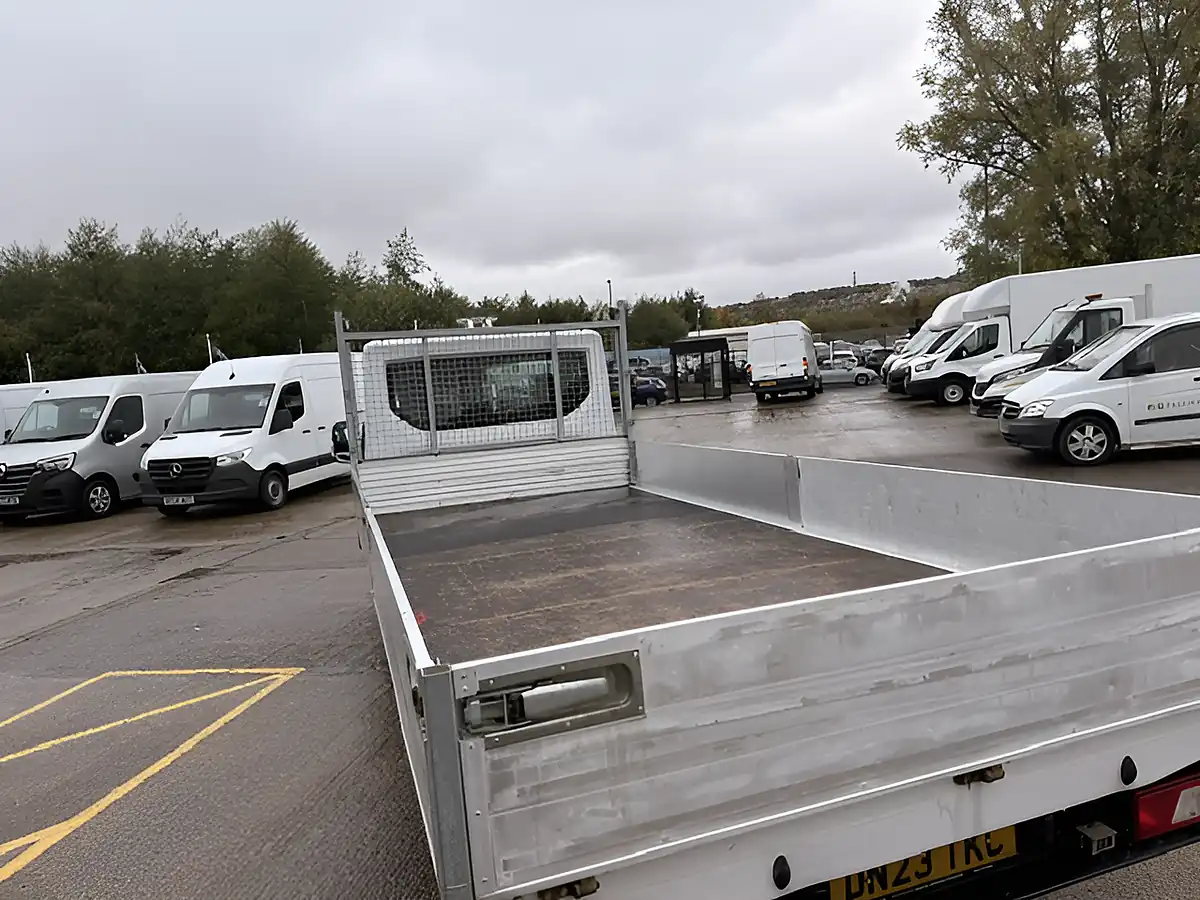 Used 2023 Ford Transit Leader Dropside White - Interior and Exterior details 5