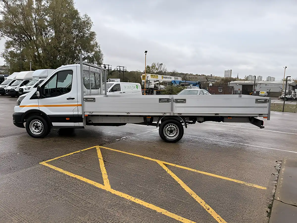 Used 2023 Ford Transit Leader Dropside White - Interior and Exterior details 7