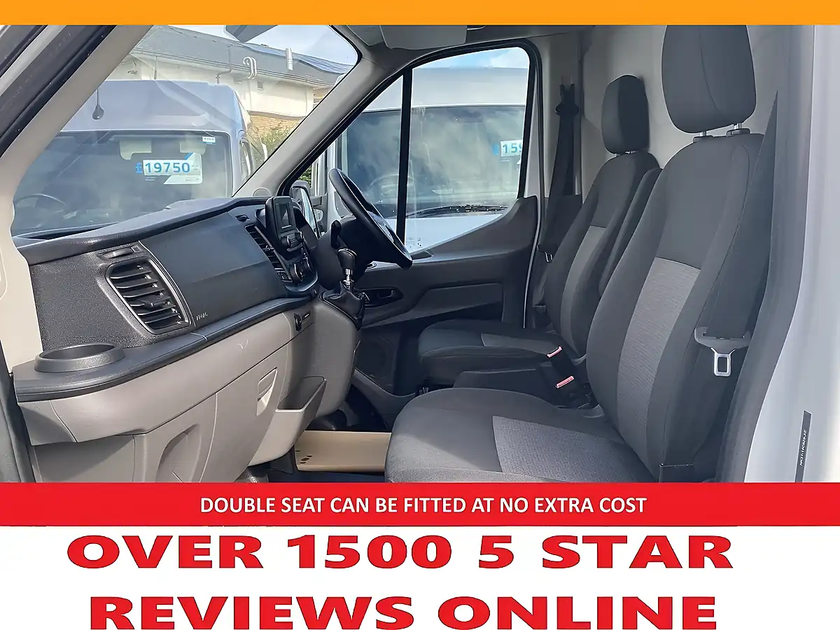 Used 2023 Ford Transit Leader L3H3 Frozen White - Interior and Exterior details 2