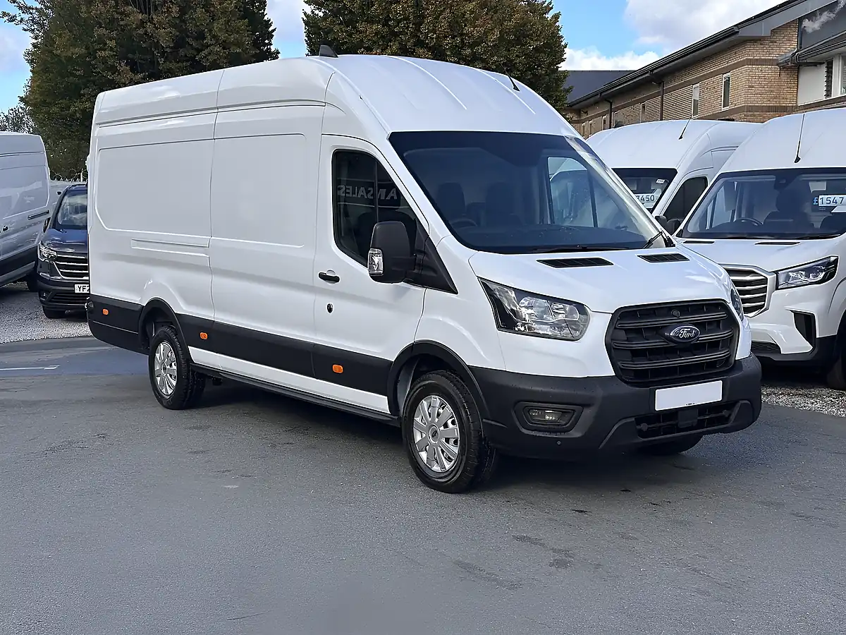 Used 2023 Ford Transit Leader L4 H3 Frozen White (solid Colour) - Interior and Exterior details 6