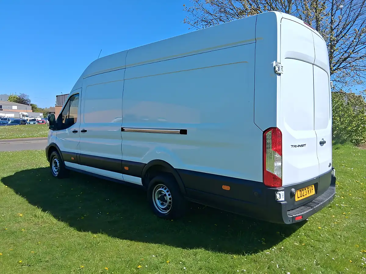 Used 2023 Ford Transit Leader Panel Van White - Interior and Exterior details 3