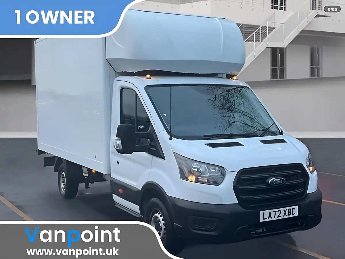 Used 2023 Ford Transit Leader White - Front View