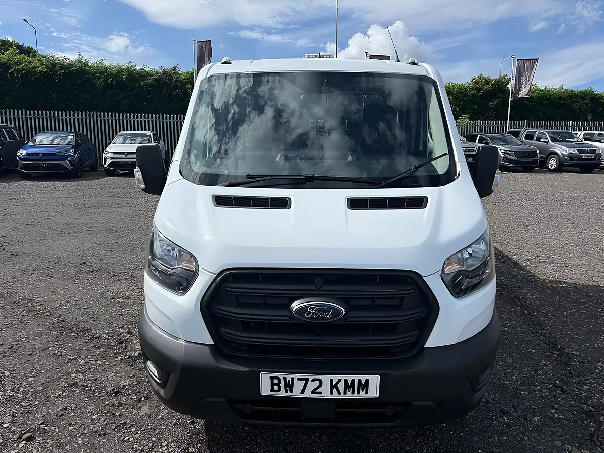 Used 2023 Ford Transit Leader White - Interior and Exterior details 2