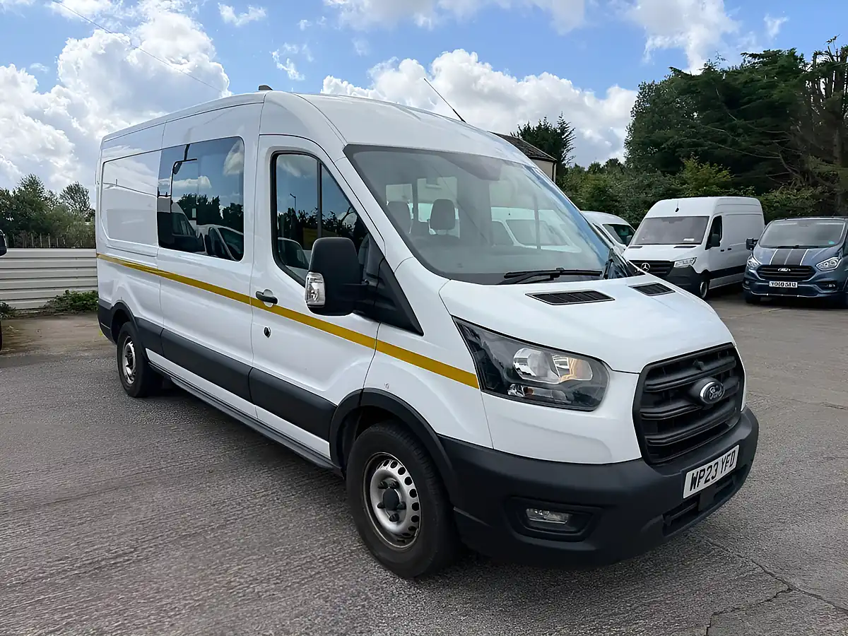 Used 2023 Ford Transit Leader White - Interior and Exterior details 12