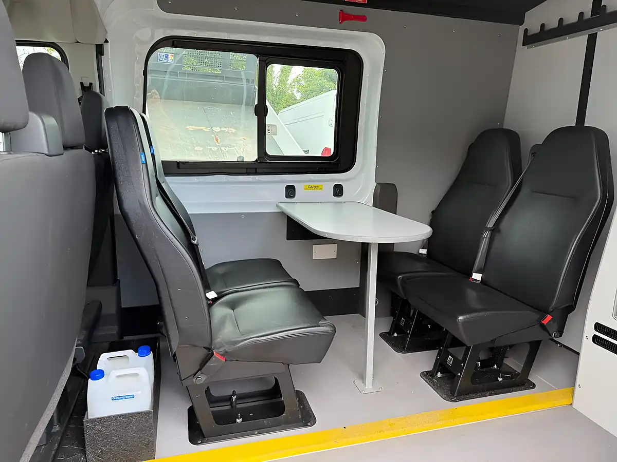 Used 2023 Ford Transit Leader White - Interior and Exterior details 2