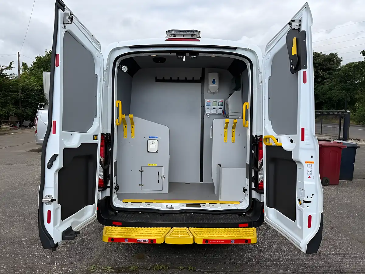 Used 2023 Ford Transit Leader White - Interior and Exterior details 4