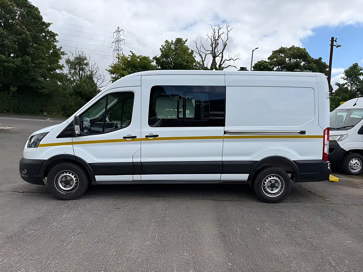 Used 2023 Ford Transit Leader White - Interior and Exterior details 8