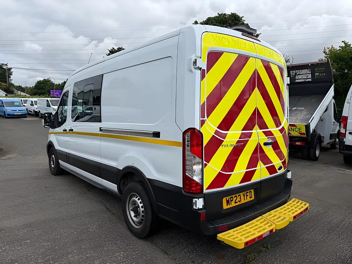 Used 2023 Ford Transit Leader White - Interior and Exterior details 9