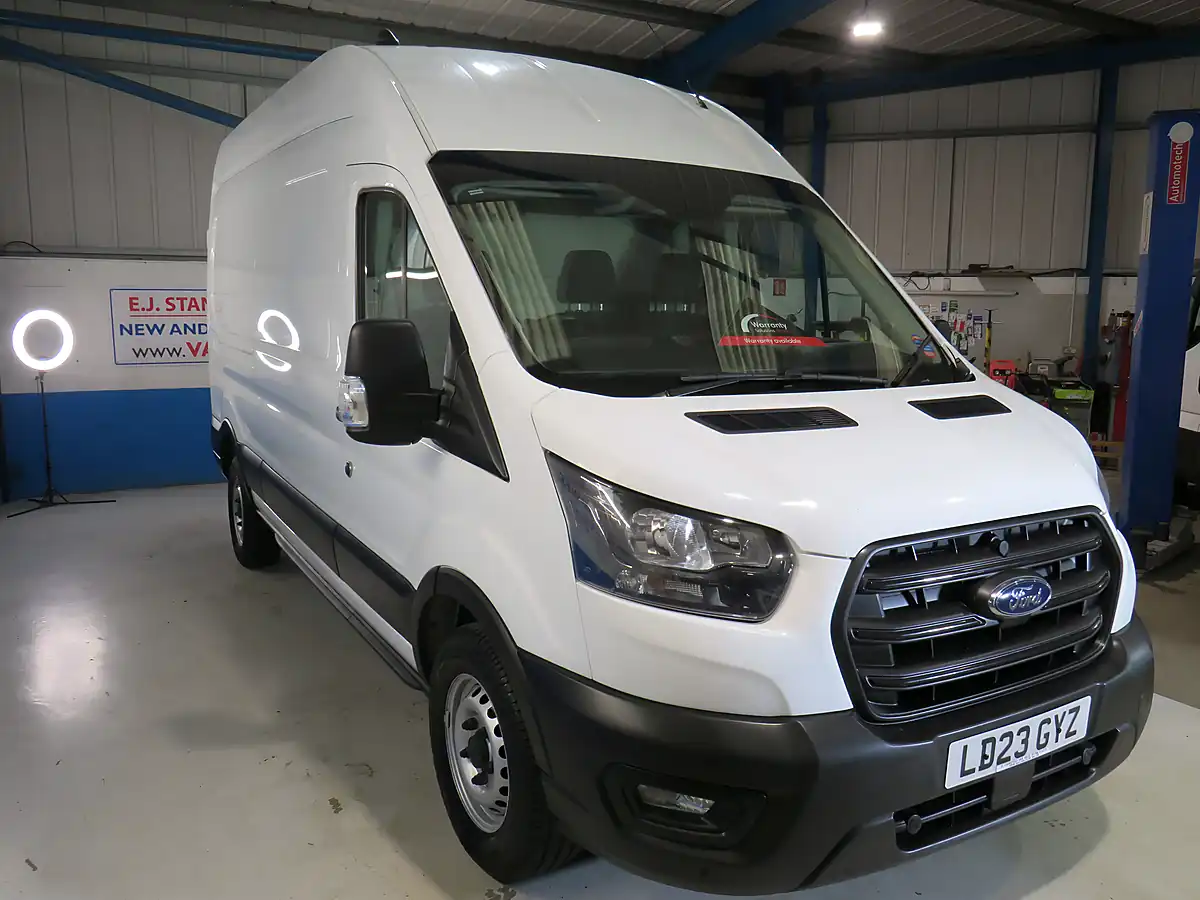 Used 2023 Ford Transit Leader White - Interior and Exterior details 11