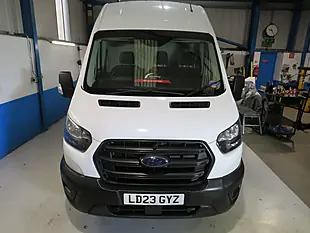 Used 2023 Ford Transit Leader White - Interior and Exterior details 2