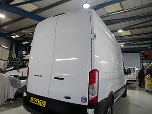 Used 2023 Ford Transit Leader White - Interior and Exterior details 4