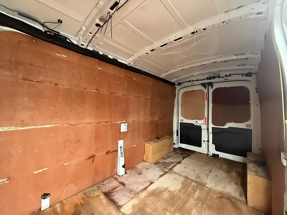 Used 2023 Ford Transit Leader White - Interior and Exterior details 13