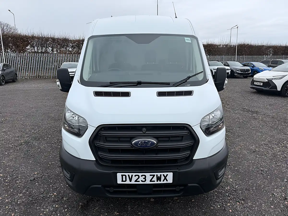 Used 2023 Ford Transit Leader White - Interior and Exterior details 2