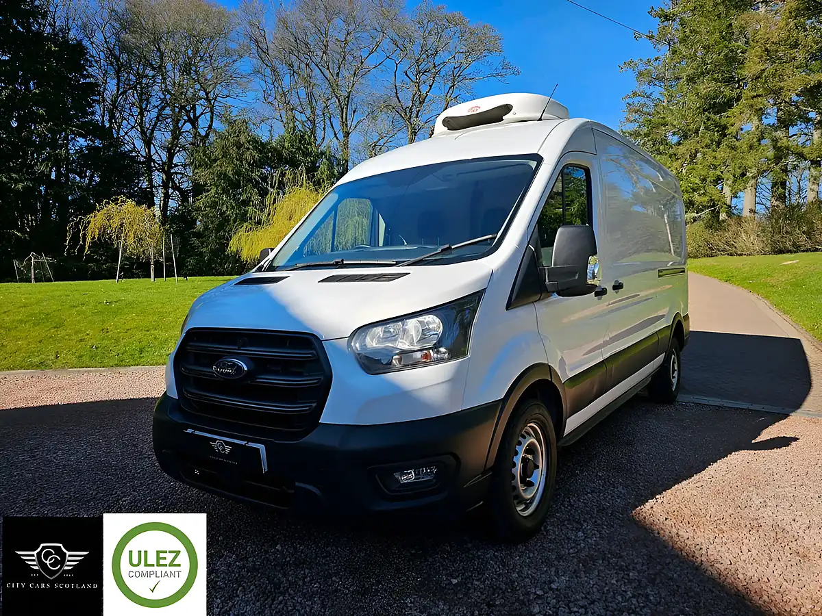 Used 2023 Ford Transit Leader White - Front View