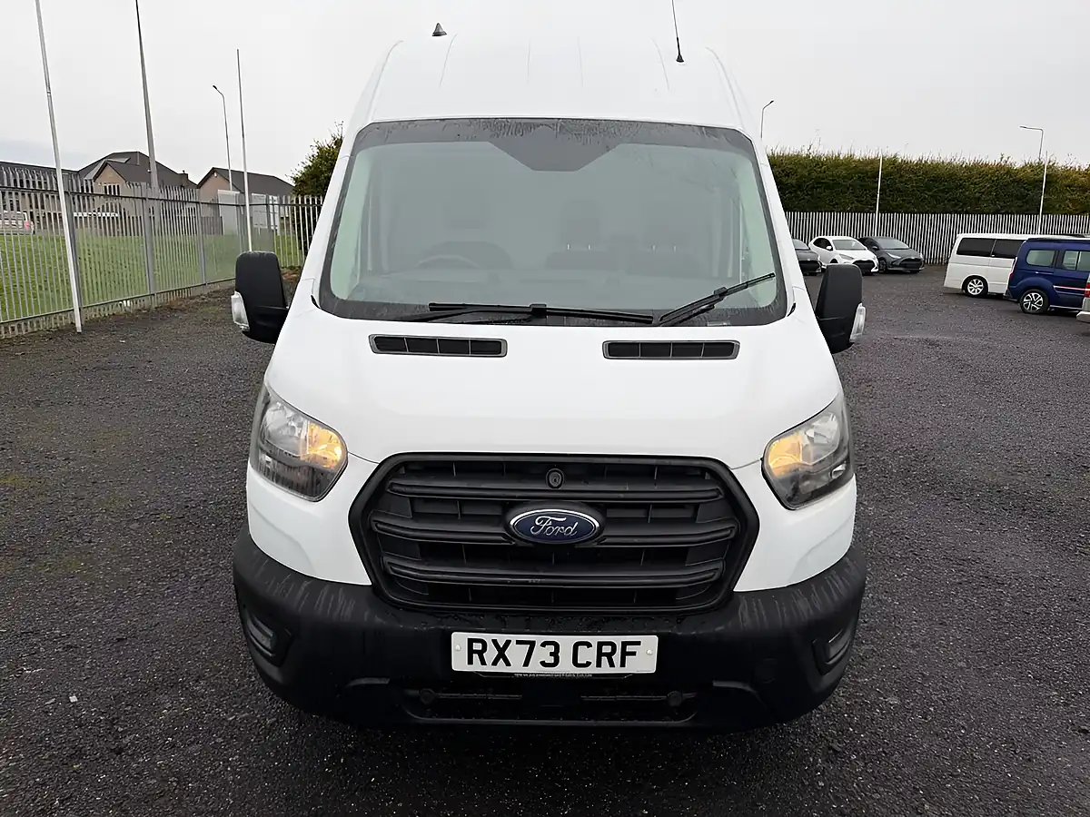 Used 2023 Ford Transit Leader White - Interior and Exterior details 2