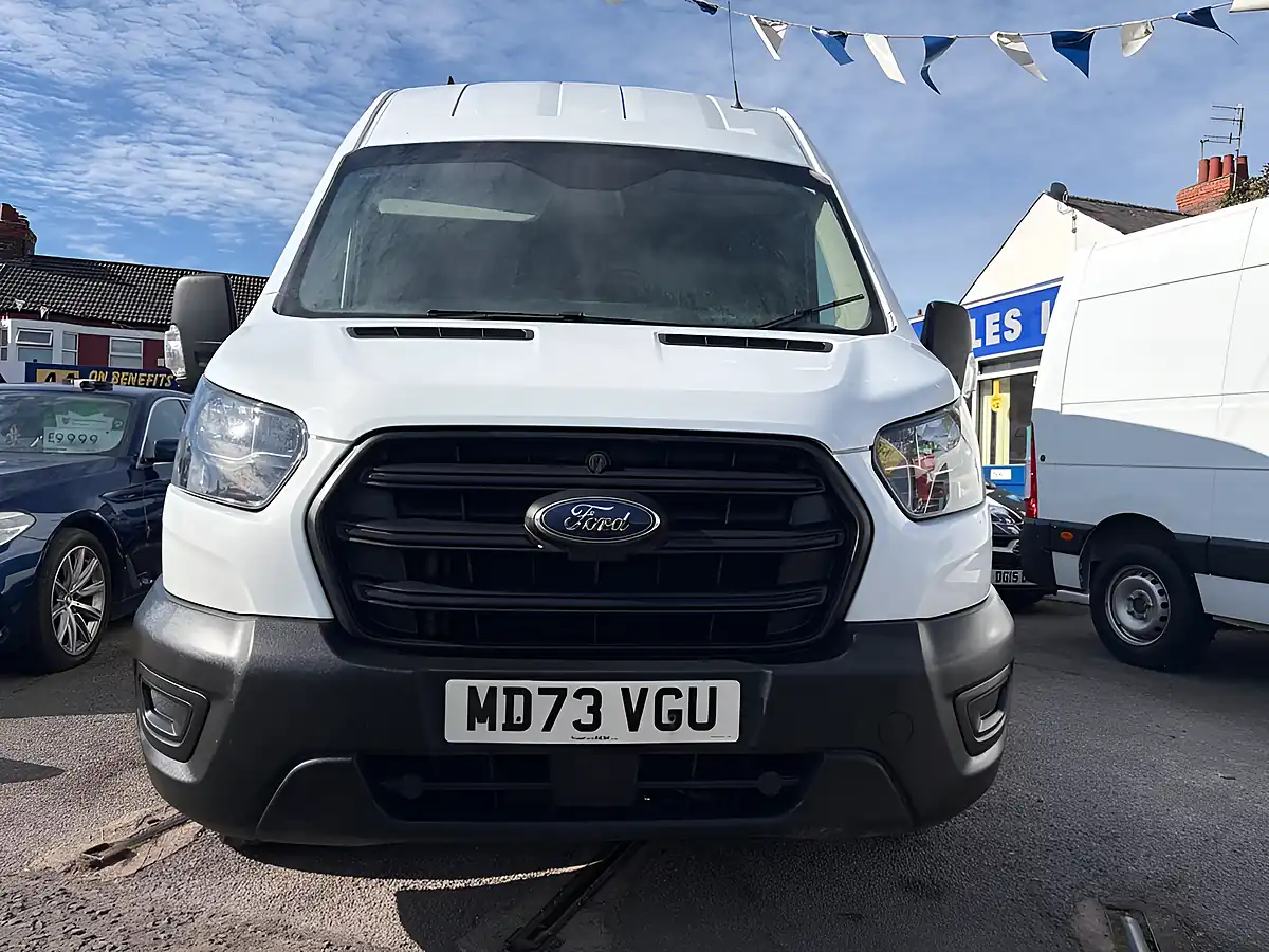 Used 2023 Ford Transit Leader White - Interior and Exterior details 2