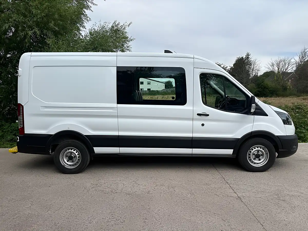 Used 2023 Ford Transit Leader White - Interior and Exterior details 12