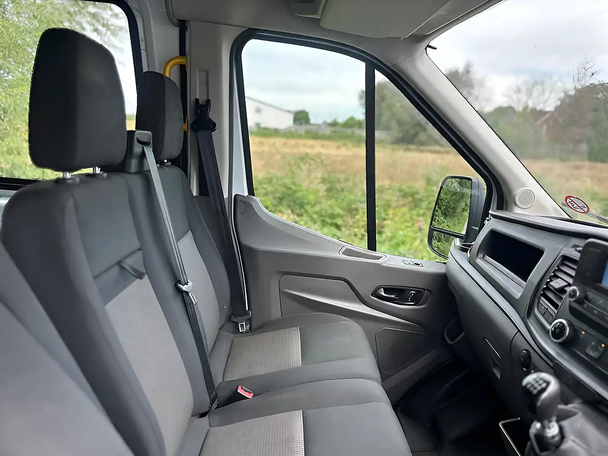 Used 2023 Ford Transit Leader White - Interior and Exterior details 13