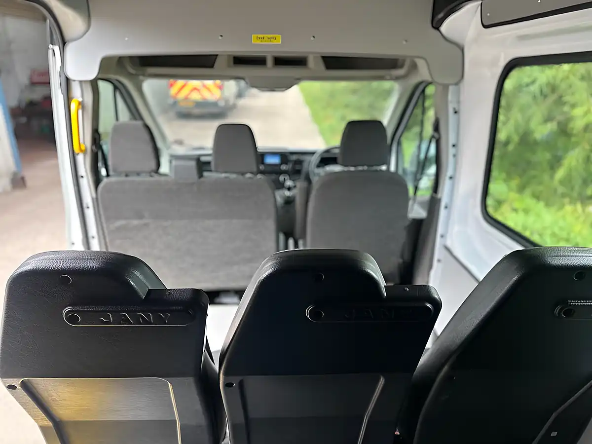 Used 2023 Ford Transit Leader White - Interior and Exterior details 17