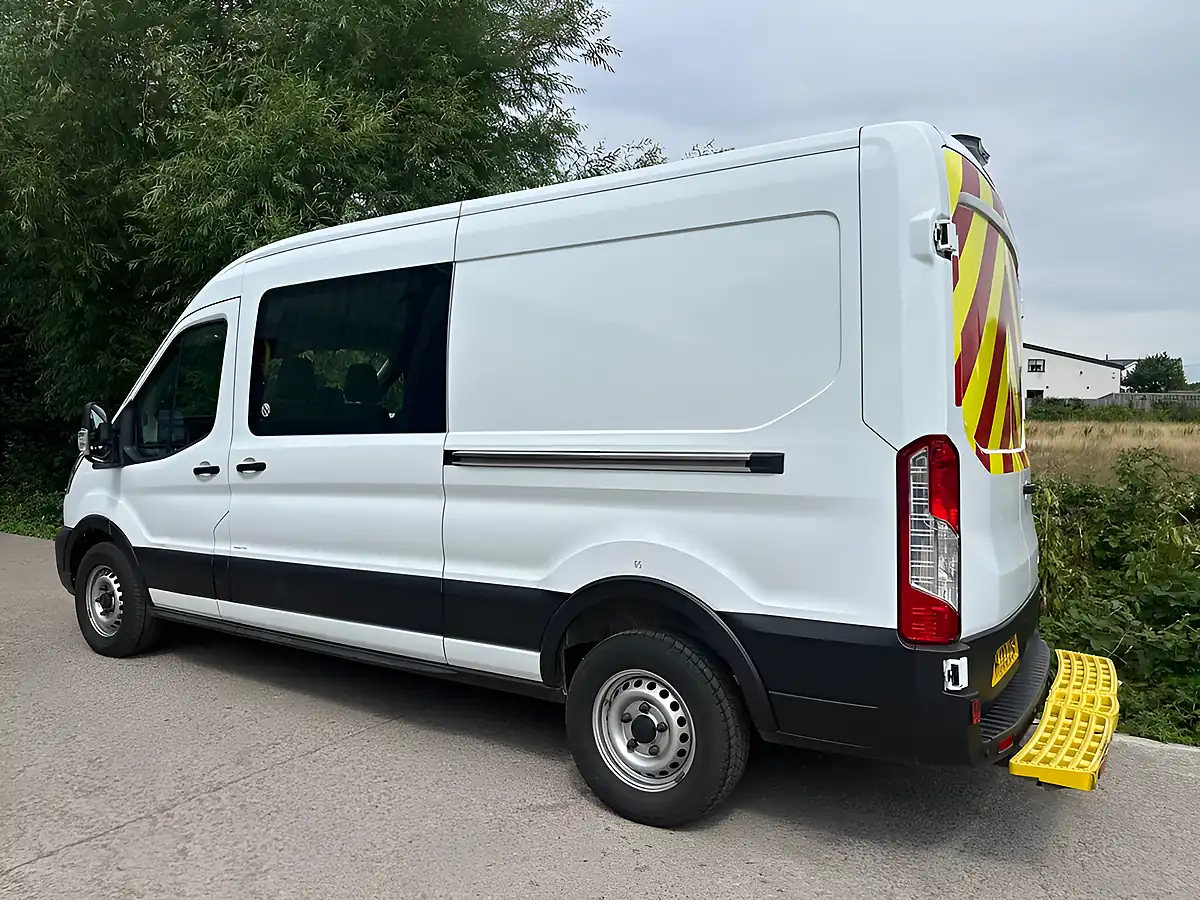 Used 2023 Ford Transit Leader White - Interior and Exterior details 4