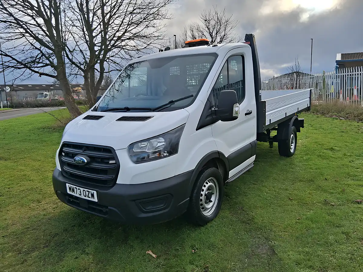 Used 2023 Ford Transit Leader White - Interior and Exterior details 2