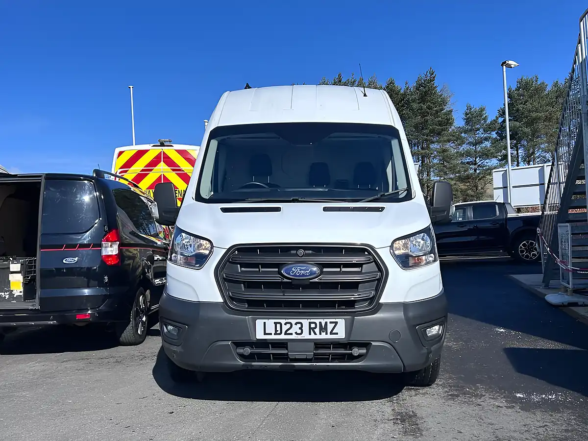 Used 2023 Ford Transit Leader White - Interior and Exterior details 10