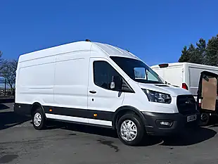 Used 2023 Ford Transit Leader White - Interior and Exterior details 2