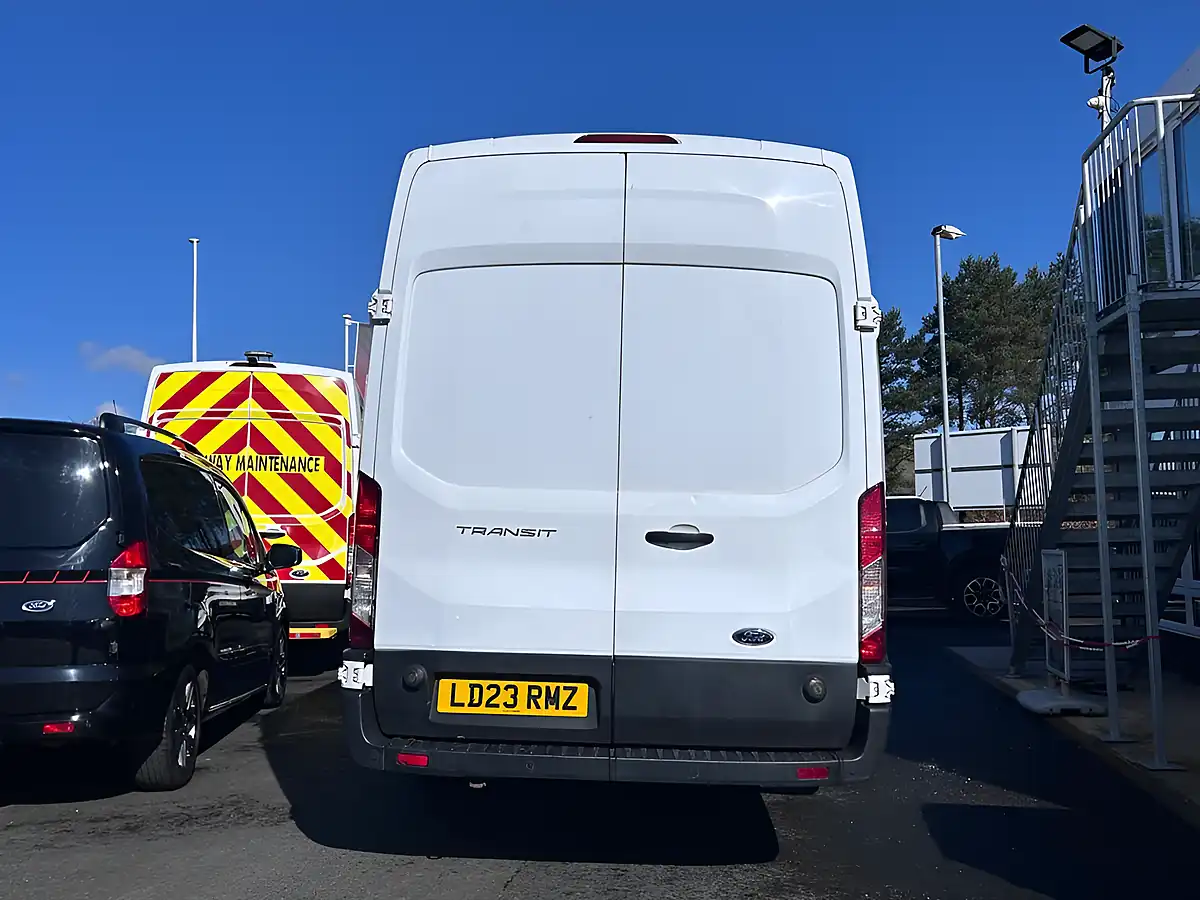 Used 2023 Ford Transit Leader White - Interior and Exterior details 5