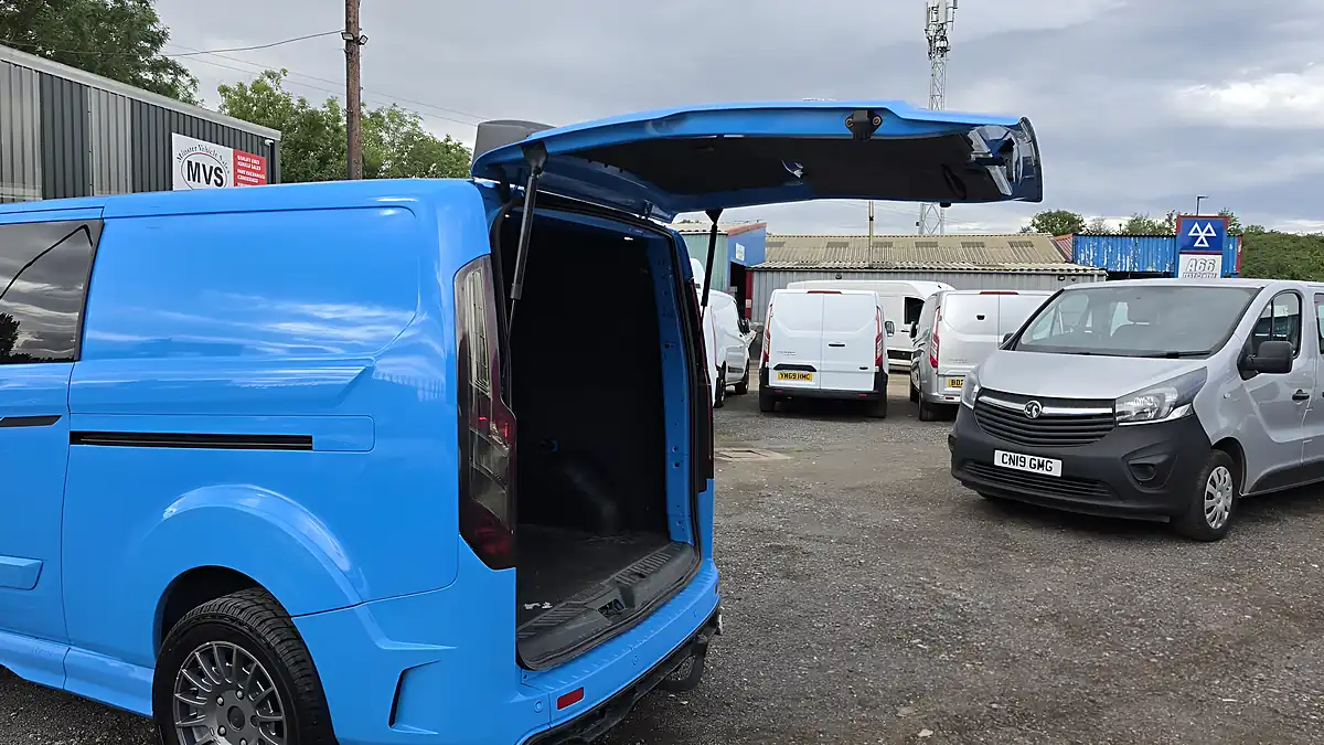Used 2023 Ford Transit Msrt Limited Blue - Interior and Exterior details 12