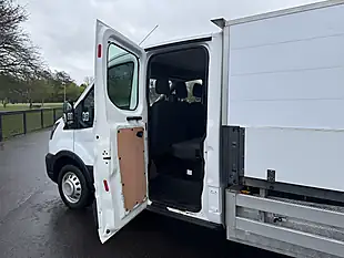 Used 2023 Ford Transit Transit Leader Double Chassis Cab 350 L3 White - Interior and Exterior details 12