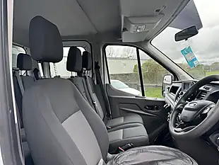 Used 2023 Ford Transit Transit Leader Double Chassis Cab 350 L3 White - Interior and Exterior details 13