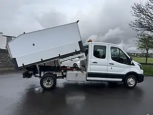 Used 2023 Ford Transit Transit Leader Double Chassis Cab 350 L3 White - Interior and Exterior details 17