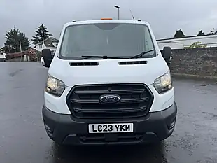 Used 2023 Ford Transit Transit Leader Double Chassis Cab 350 L3 White - Interior and Exterior details 2