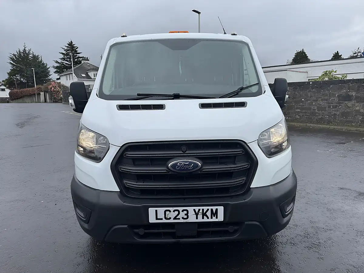 Used 2023 Ford Transit Transit Leader Double Chassis Cab 350 L3 White - Interior and Exterior details 2