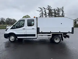 Used 2023 Ford Transit Transit Leader Double Chassis Cab 350 L3 White - Interior and Exterior details 4