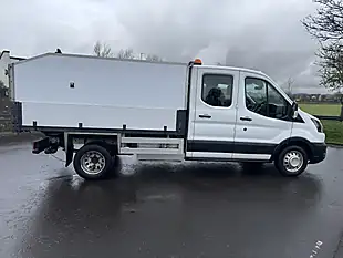 Used 2023 Ford Transit Transit Leader Double Chassis Cab 350 L3 White - Interior and Exterior details 6