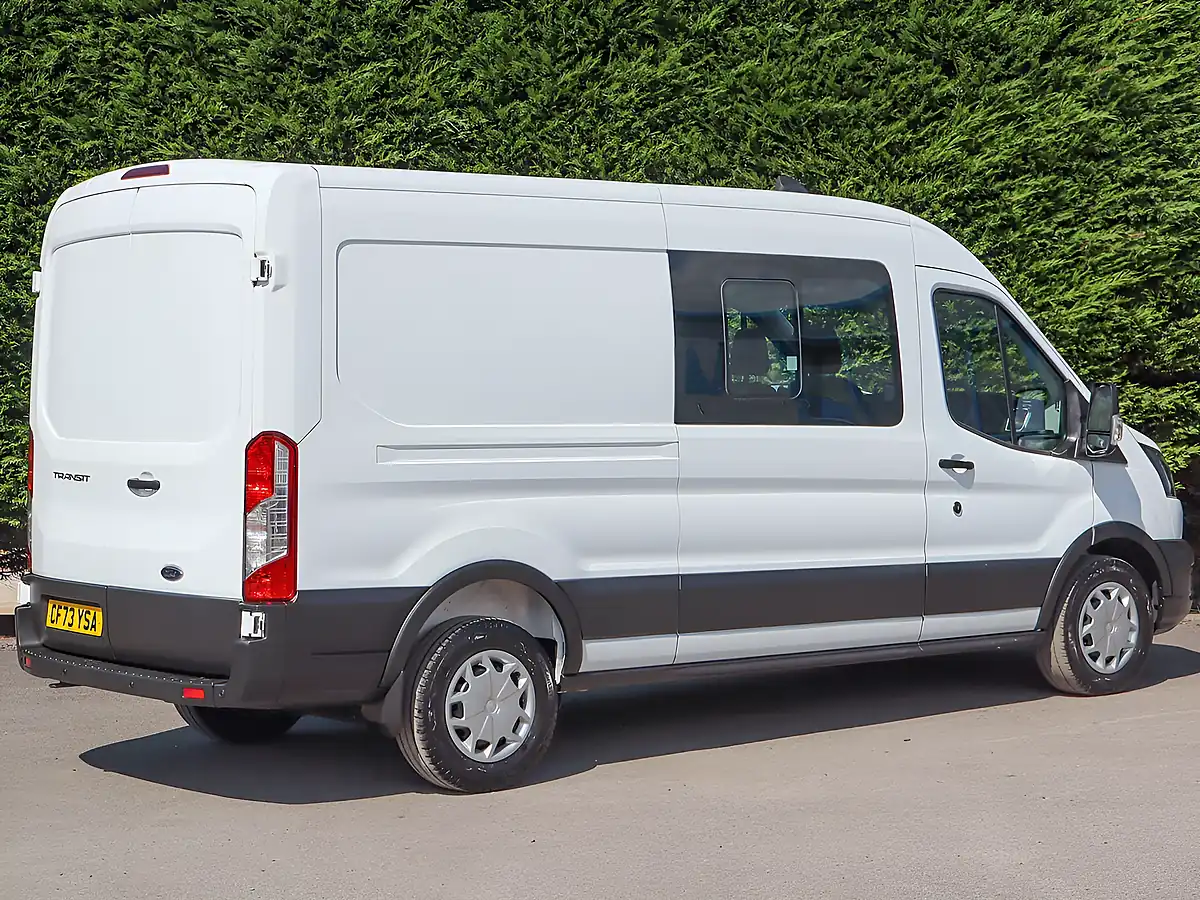 Used 2023 Ford Transit Trend Frozen White - Interior and Exterior details 4
