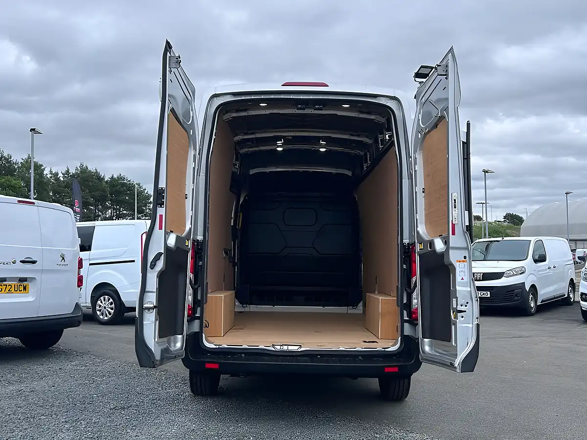 Used 2023 Ford Transit Trend Silver - Interior and Exterior details 13