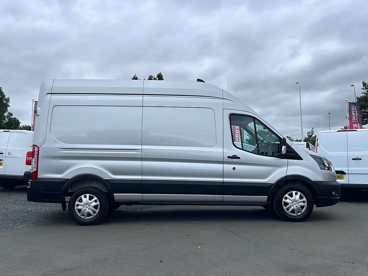 Used 2023 Ford Transit Trend Silver - Interior and Exterior details 2