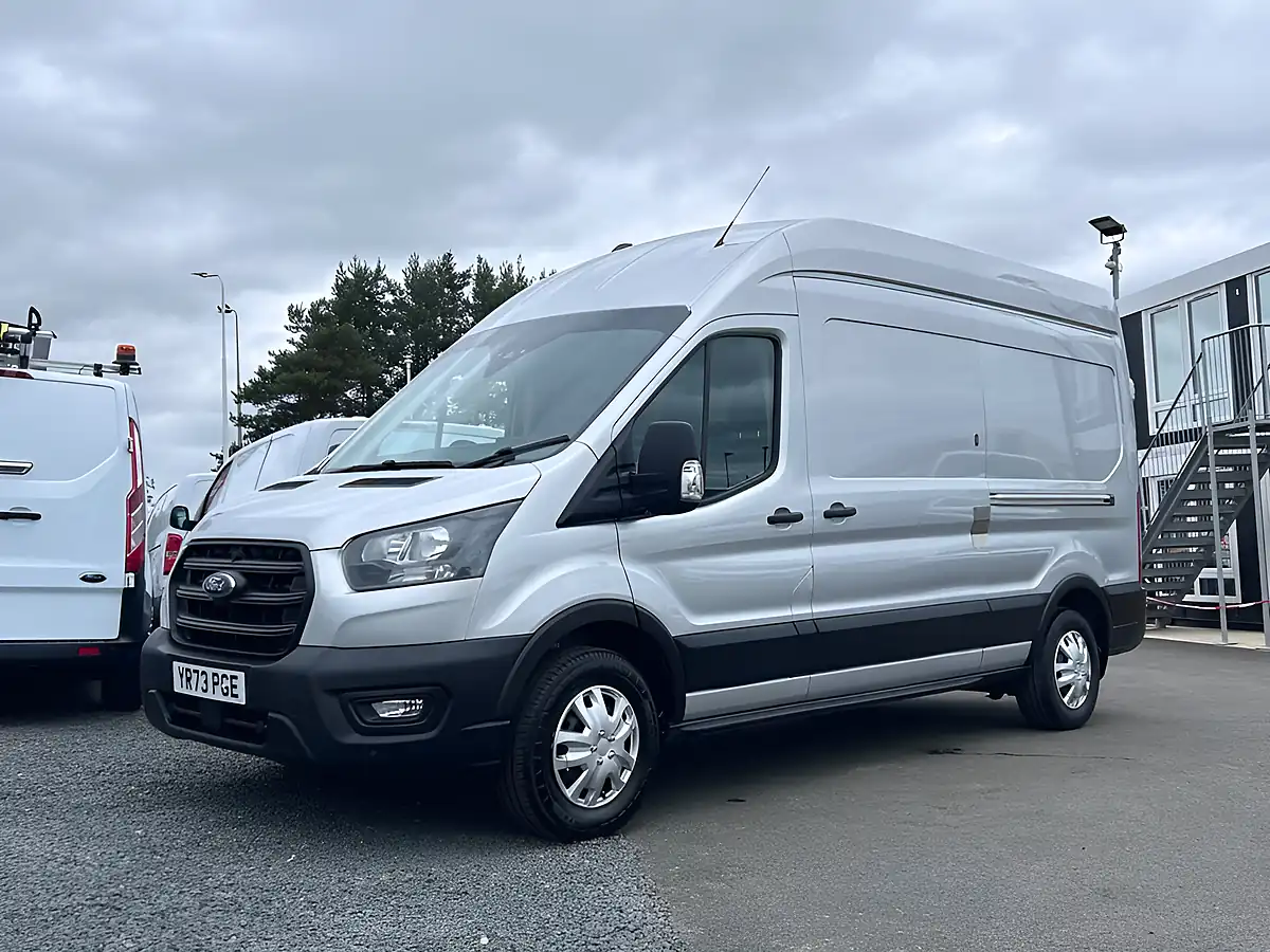 Used 2023 Ford Transit Trend Silver - Interior and Exterior details 8