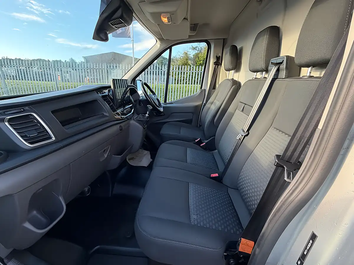 Used 2023 Ford Transit Trend Silver - Interior and Exterior details 11