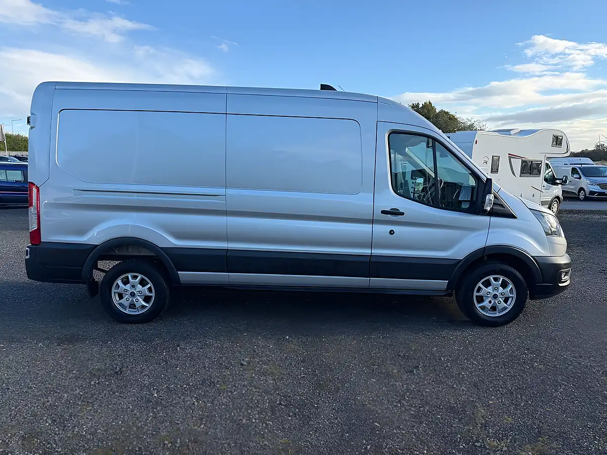 Used 2023 Ford Transit Trend Silver - Interior and Exterior details 8