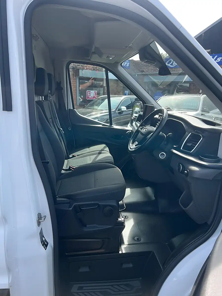 Used 2023 Ford Transit Trend White - Interior and Exterior details 14