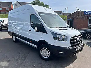 Used 2023 Ford Transit Trend White - Interior and Exterior details 2